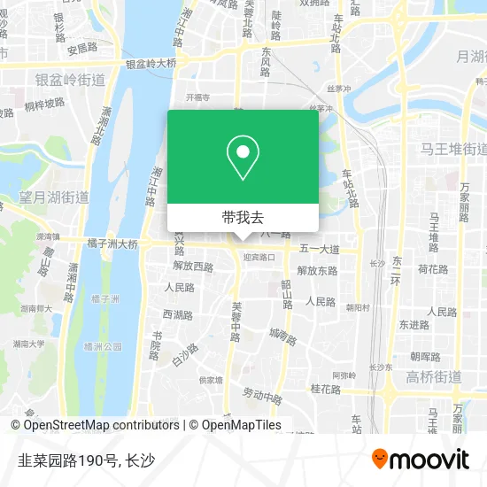 韭菜园路190号地图