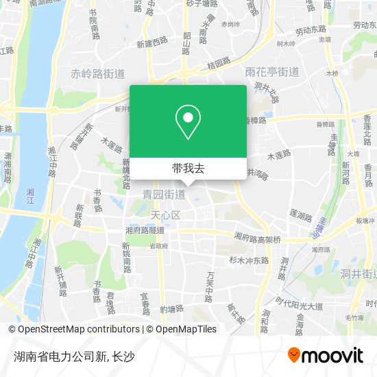 湖南省电力公司新地图