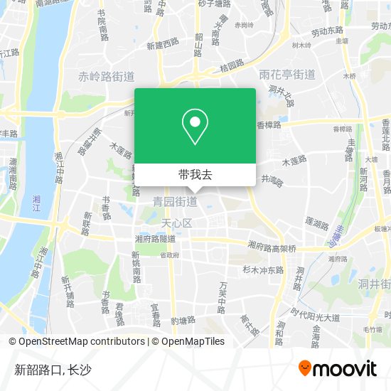 新韶路口地图