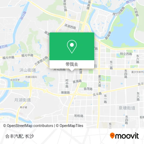合丰汽配地图