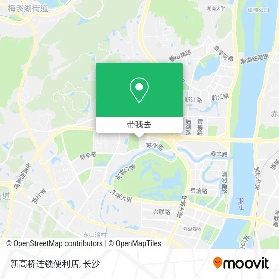 新高桥连锁便利店地图