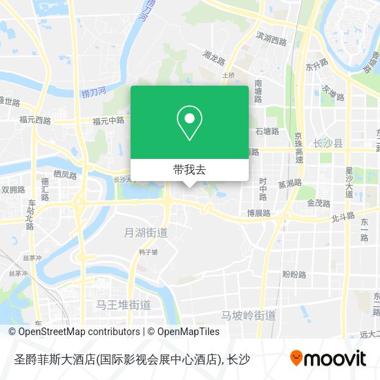圣爵菲斯大酒店(国际影视会展中心酒店)地图