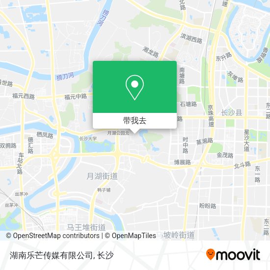 湖南乐芒传媒有限公司地图