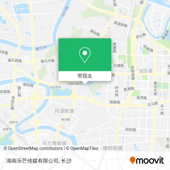 湖南乐芒传媒有限公司地图
