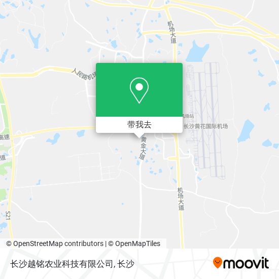长沙越铭农业科技有限公司地图