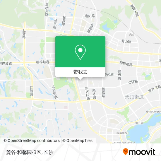 麓谷·和馨园-B区地图