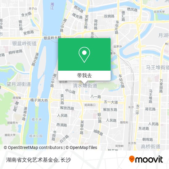 湖南省文化艺术基金会地图