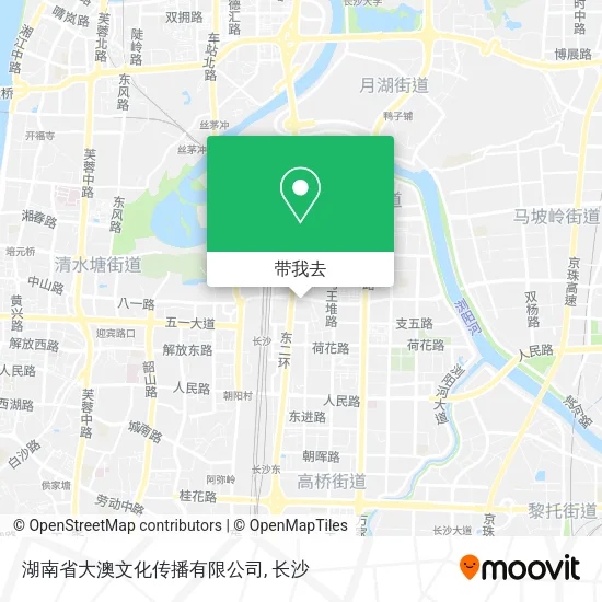 湖南省大澳文化传播有限公司地图