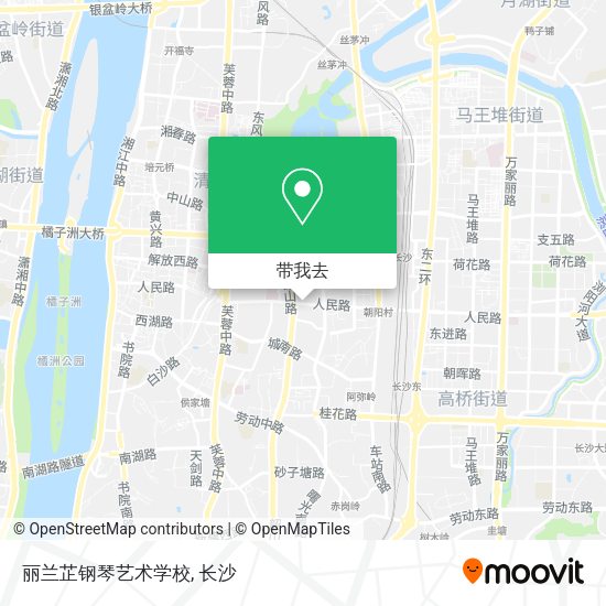 丽兰芷钢琴艺术学校地图