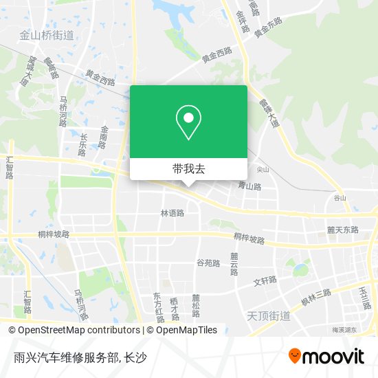 雨兴汽车维修服务部地图