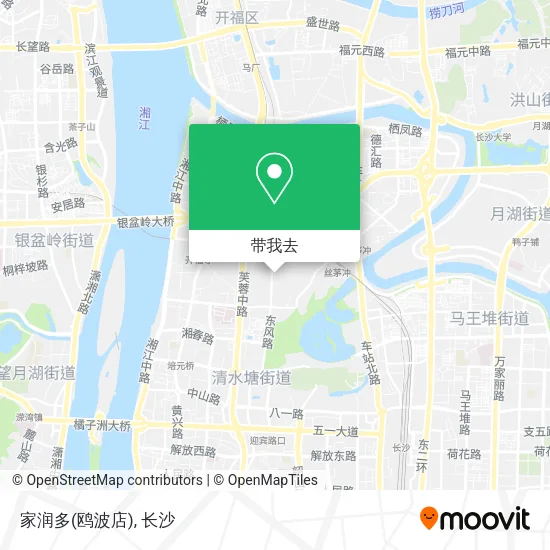 家润多(鸥波店)地图