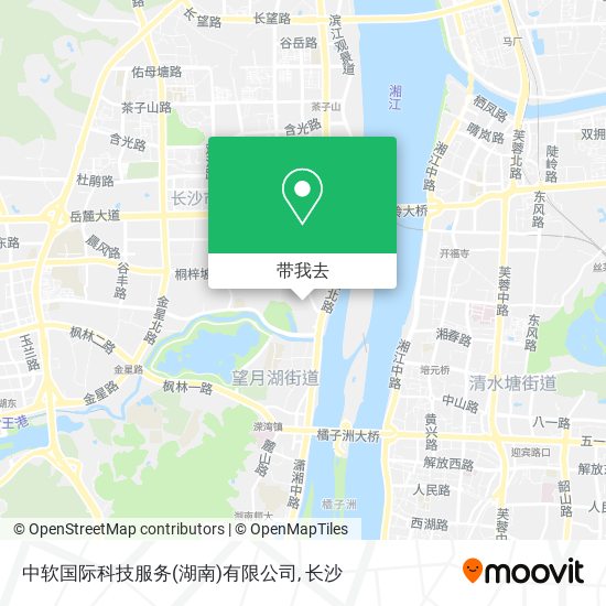 中软国际科技服务(湖南)有限公司地图