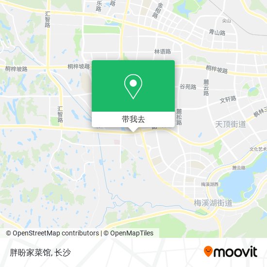 胖盼家菜馆地图
