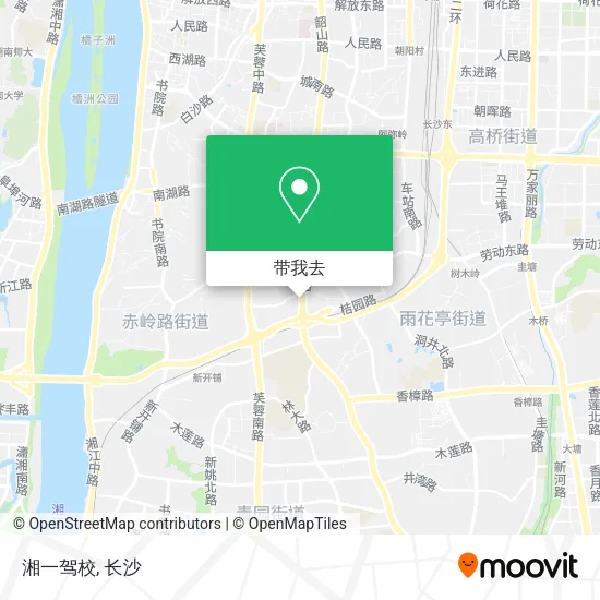 湘一驾校地图