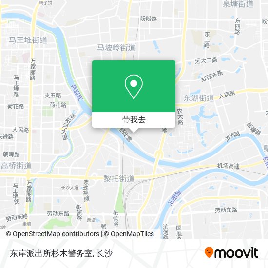 东岸派出所杉木警务室地图