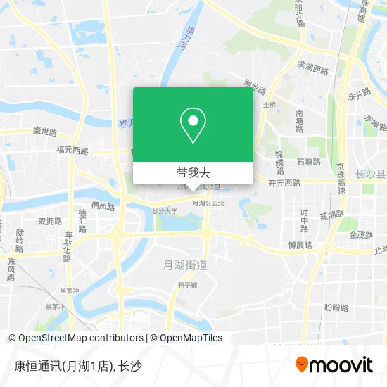 康恒通讯(月湖1店)地图