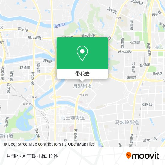 月湖小区二期-1栋地图