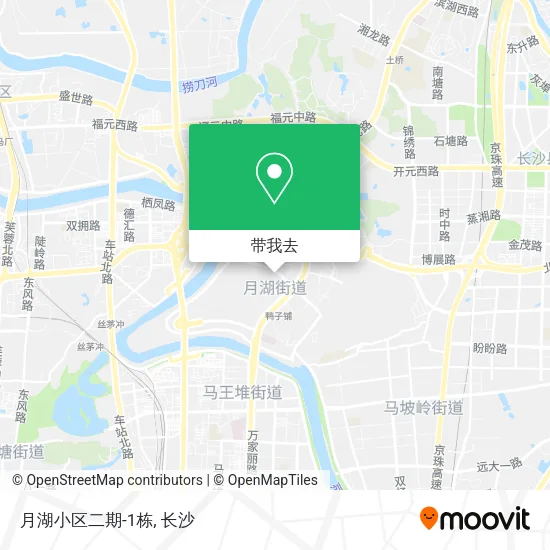 月湖小区二期-1栋地图