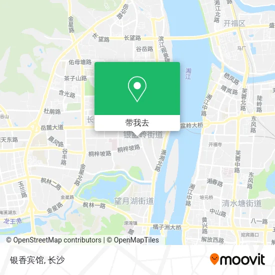 银香宾馆地图