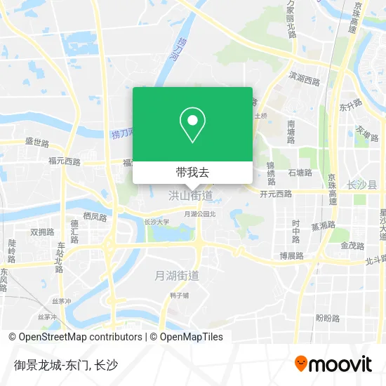 御景龙城-东门地图