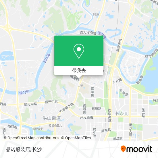 品诺服装店地图