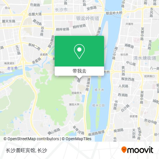 长沙麓旺宾馆地图