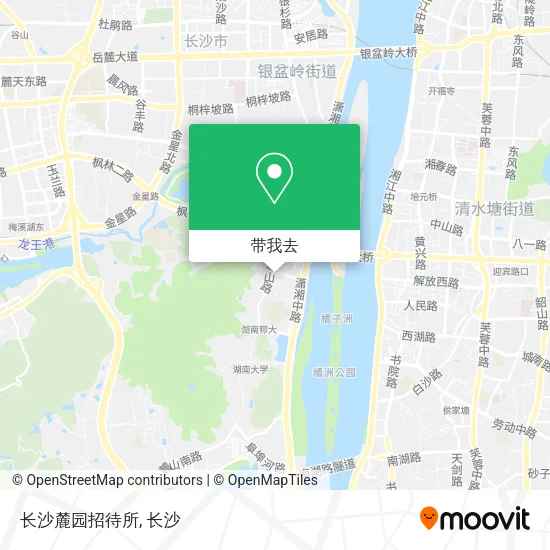 长沙麓园招待所地图