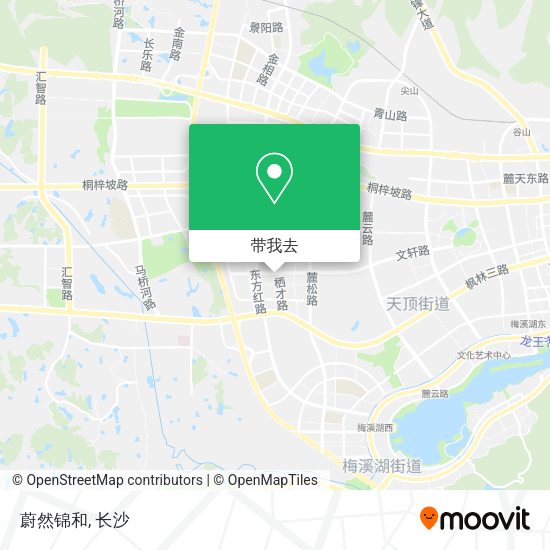 蔚然锦和地图