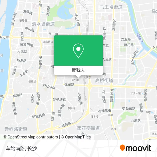 车站南路地图