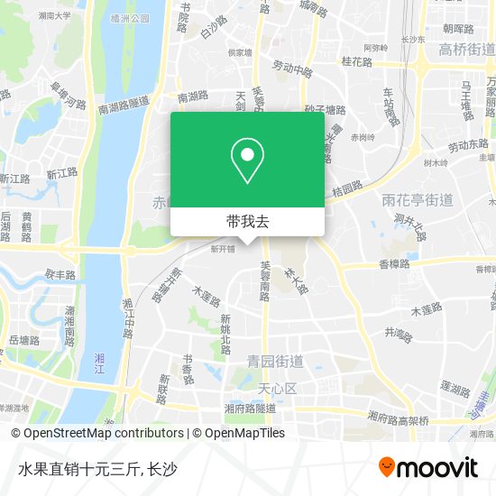 水果直销十元三斤地图