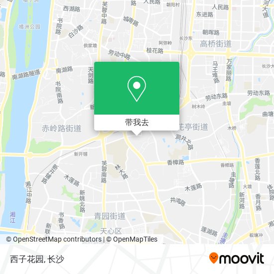 西子花园地图
