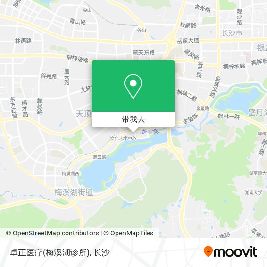 卓正医疗(梅溪湖诊所)地图