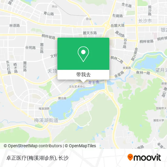 卓正医疗(梅溪湖诊所)地图