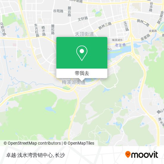 卓越·浅水湾营销中心地图