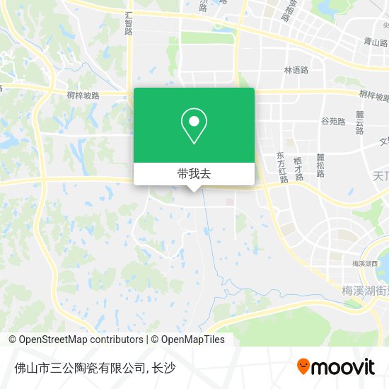 佛山市三公陶瓷有限公司地图