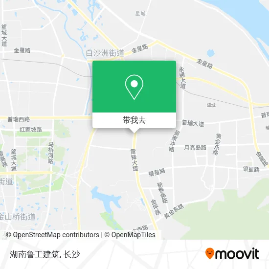 湖南鲁工建筑地图