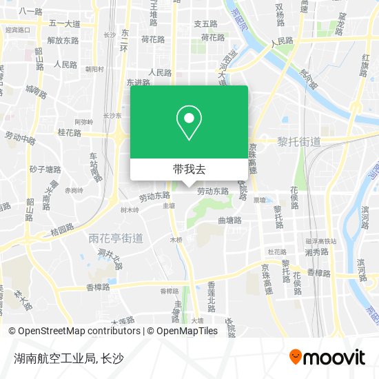 湖南航空工业局地图