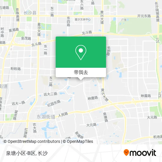 泉塘小区-B区地图