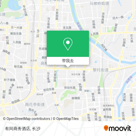 有间商务酒店地图