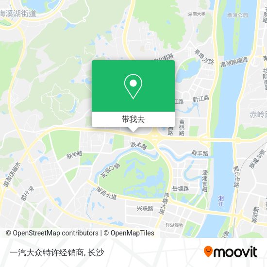 一汽大众特许经销商地图