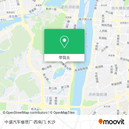中盛汽车修理厂-西南门地图