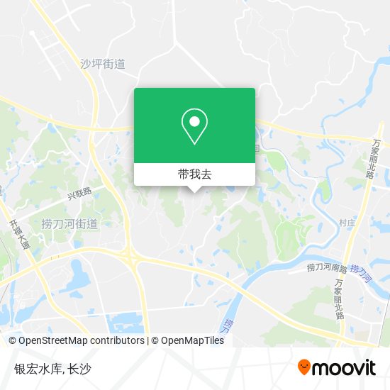 银宏水库地图