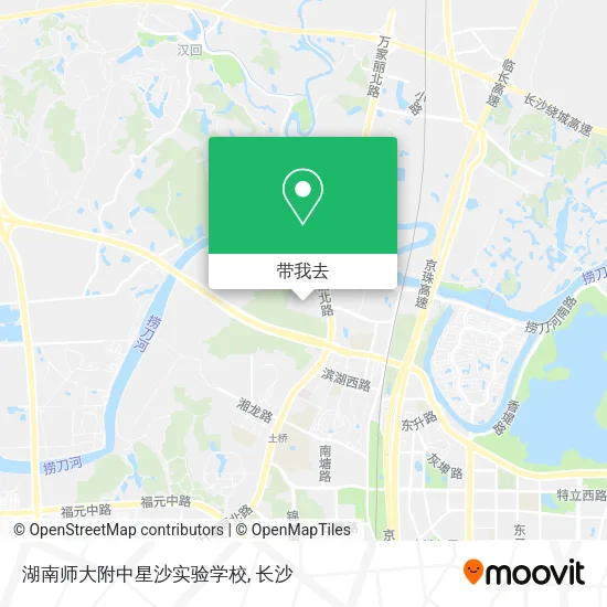 湖南师大附中星沙实验学校地图