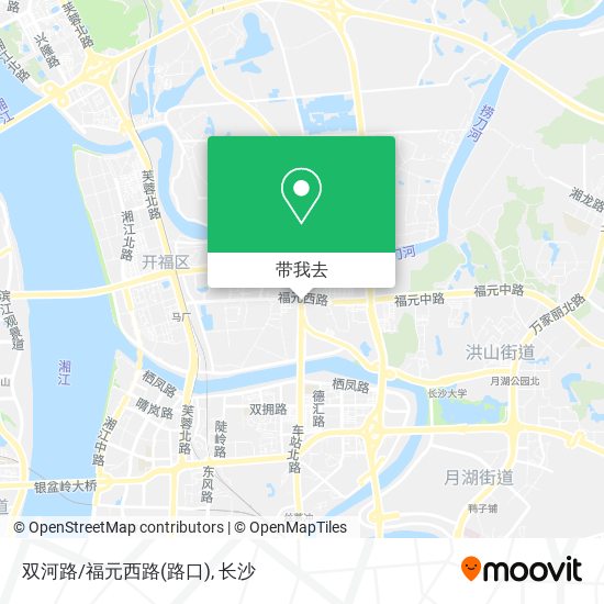 双河路/福元西路(路口)地图