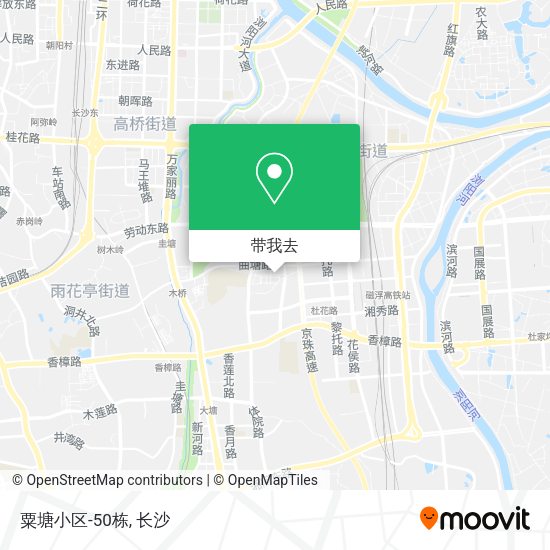 粟塘小区-50栋地图