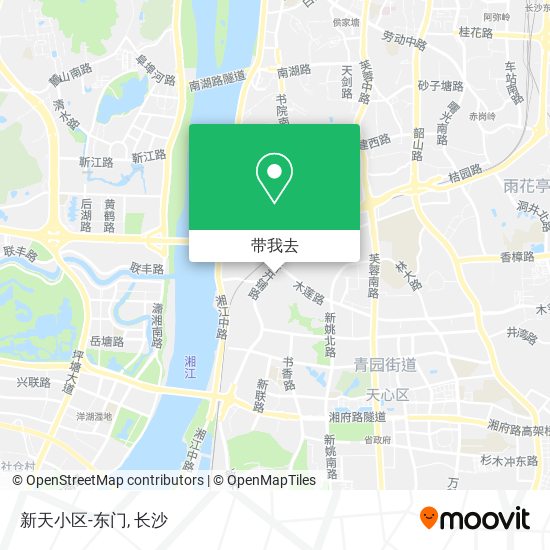 新天小区-东门地图