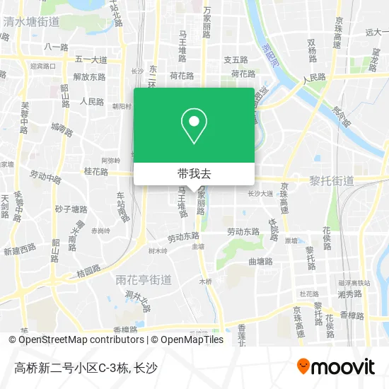 高桥新二号小区C-3栋地图