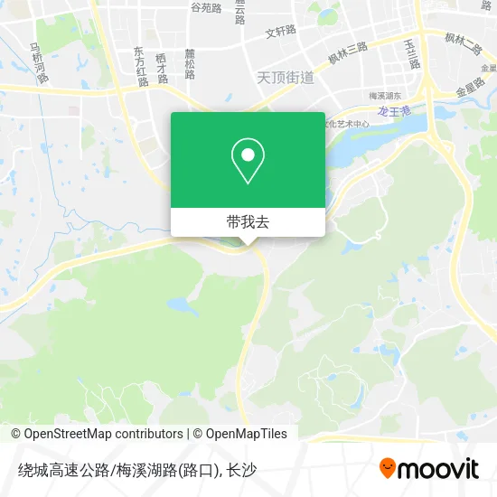 绕城高速公路/梅溪湖路(路口)地图