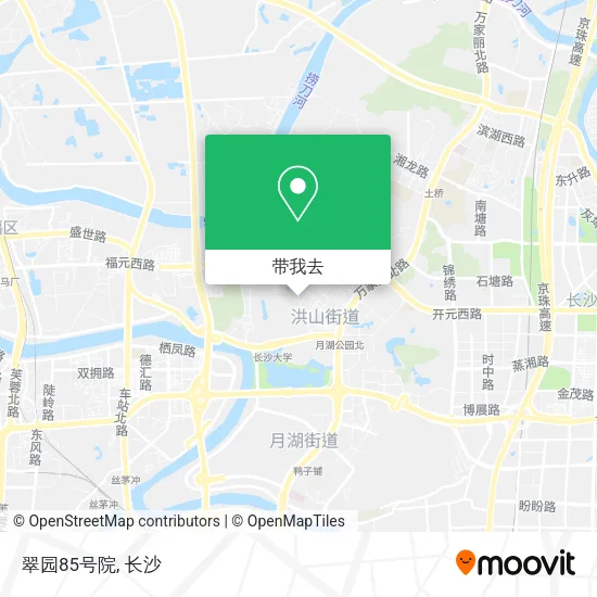 翠园85号院地图