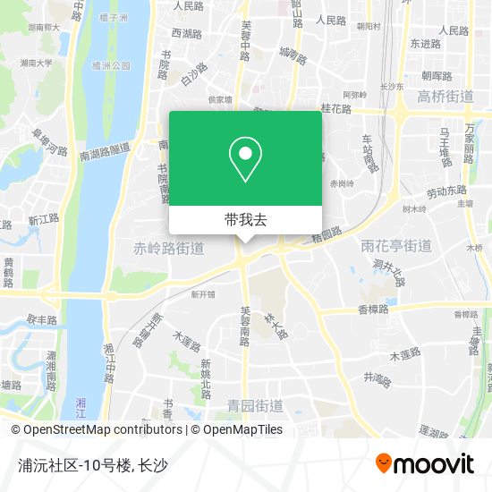 浦沅社区-10号楼地图